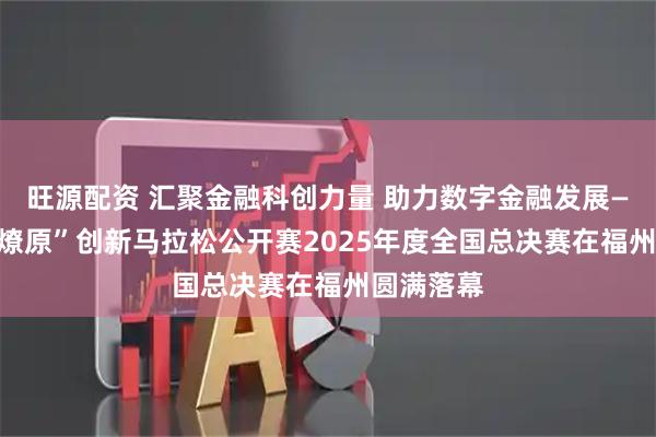 旺源配资 汇聚金融科创力量 助力数字金融发展——“兴火·燎原”创新马拉松公开赛2025年度全国总决赛在福州圆满落幕